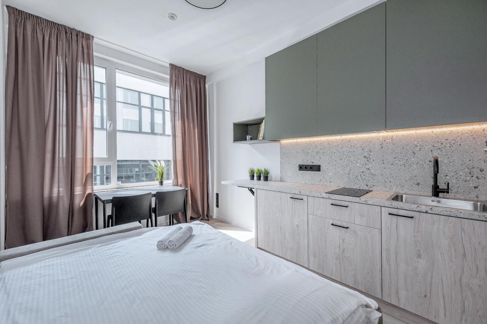 P-One Apartments - Self Check-In Wilna Exterior foto